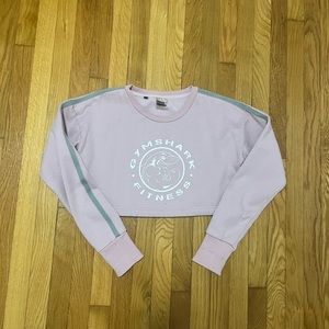 Gymshark Legacy Crop Crewneck - Purple